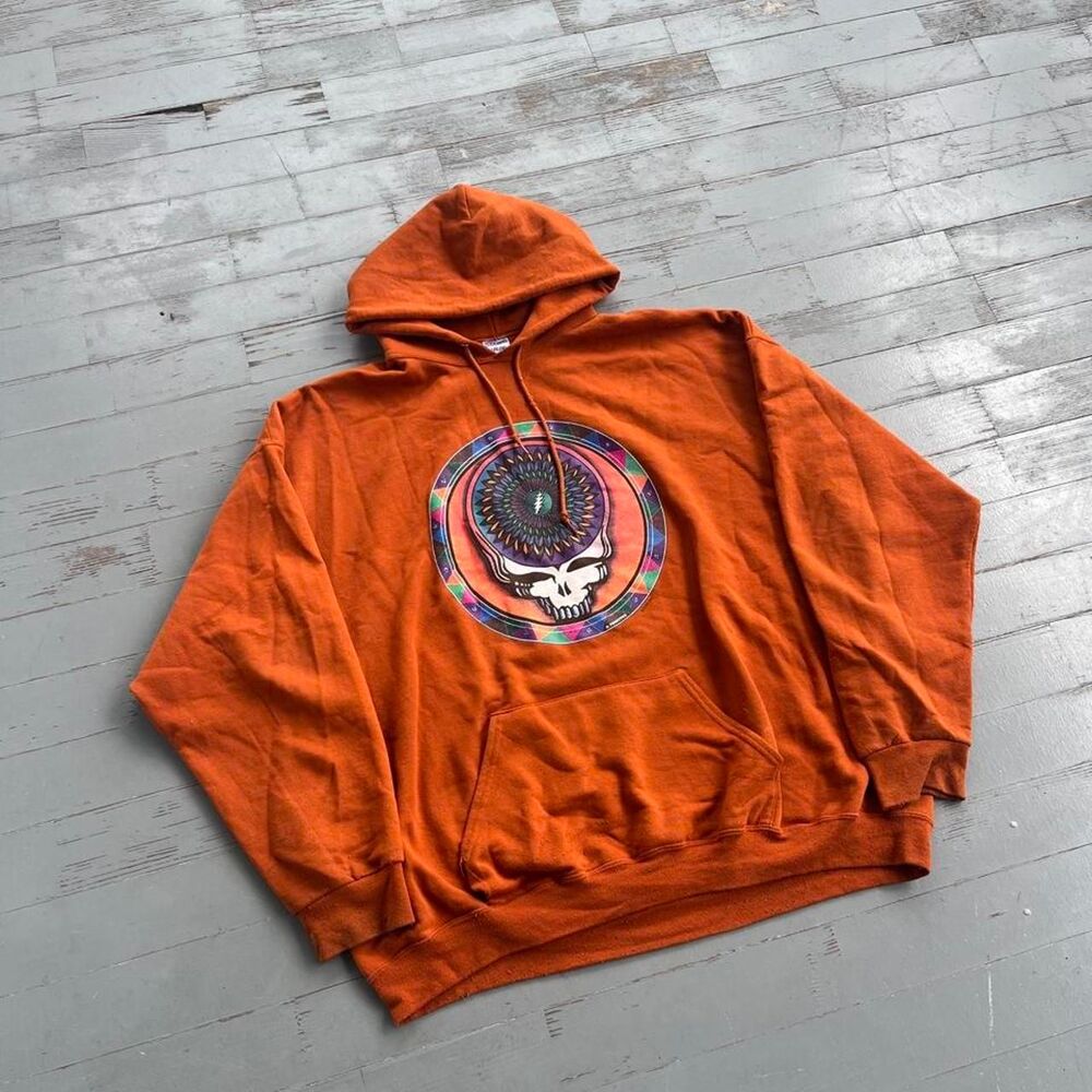 Jerzees Grateful Dead Band Graphic Hoodie